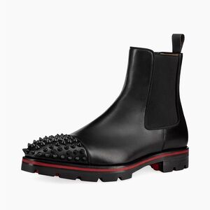 Christian Louboutin Melon Spikes Boots. Size 43.5